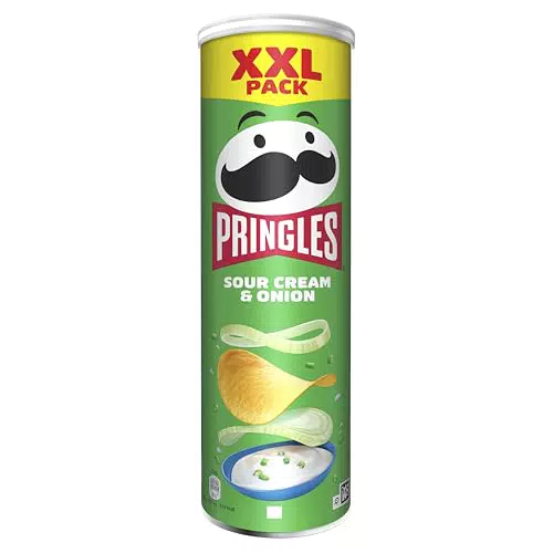 Pringles Crema Agria y Cebolla - Sabor irresistible en cada bocado