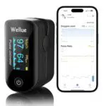 Pulsioxímetro Bluetooth, Medidor de Saturación de Oxígeno y Frecuencia Cardíaca