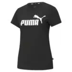Puma Ess Logo Tee Camiseta de Deporte para Mujer