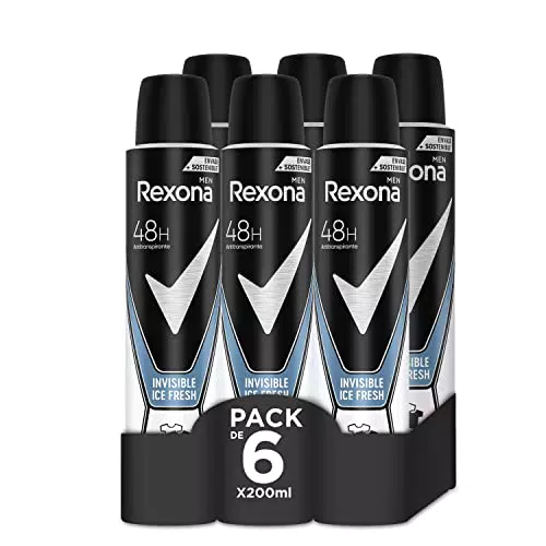 Rexona Desodorante Aerosol Antitranspirante para Hombre Cobalt Dry 200 ml