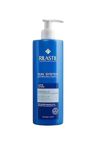 Rilastil Sun System After-Sun - Leche refrescante hidratante para rostro y cuerpo