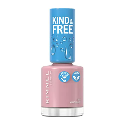 Rimmel Kind & Free Laca de Uñas - Brillo y Cuidado para Tus Uñas