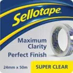 Sellotape Cinta adhesiva transparente 24 mm x 50 m, modelo 1569087