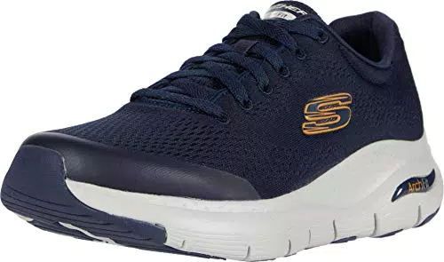Skechers Arch FIT, Zapatillas Hombre, Taupe Textile Synthetic Trim
