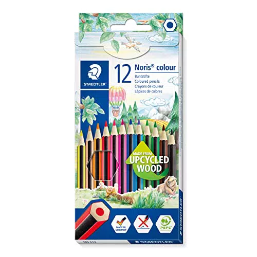 STAEDTLER 185 C12 - Lápices de Colores, Paquete Ideal para Creatividad