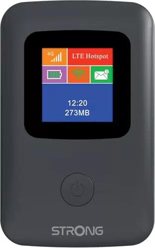 STRONG Router WiFi 4G LTE hasta 150 Mbps, conexión fácil y sin configuración