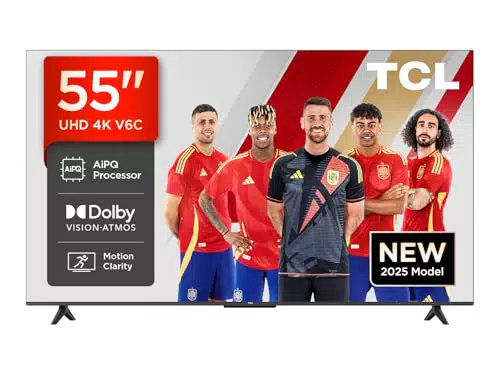 TCL 50V6B Smart TV 50" 4K Ultra HD con Google TV y Dolby Audio
