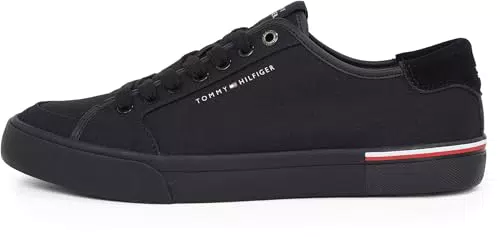 Tommy Hilfiger Zapatillas de Hombre Core Corporate Canvas Low Top
