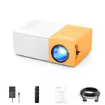 Vamvo Proyector Mini YG300Pro Compatible con Smartphone, PS4 y Firestick