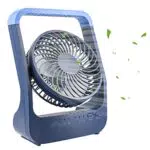 Ventilador de Mesa USB 6 Portátil con 3 Velocidades y Temporizador