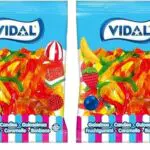 Vidal Golosinas Gusanos Bicéfalos - Caramelo de Goma Sabor Fresa