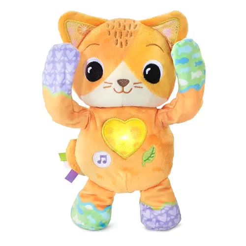 VTech Gatito Tristrás - Peluche Musical Interactivo para bebés +12 meses