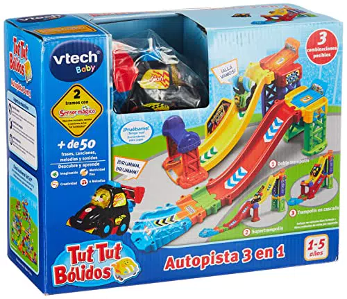 VTech Autopista 3 en 1 - Diversión y Aprendizaje para los Más Pequeños