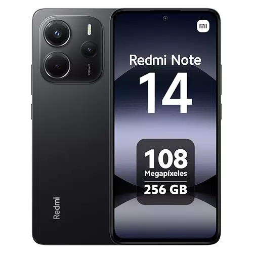 Xiaomi Redmi Note 14 - Smartphone 8GB RAM, 256GB, Pantalla AMOLED 6.67" 120Hz