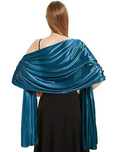 Xnova Chal de Fiesta Mujer Estola Elegante Pashmina Bufanda para Bodas