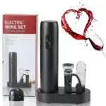 Sacacorchos eléctrico USB 6 en 1 con cortador y tapón de vacío