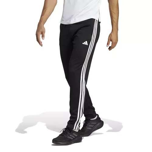Pantalones ADIDAS Base 3PT para Hombre - Negro/Blanco