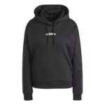 Adidas Essentials Linear Fleece Hoodie para mujer
