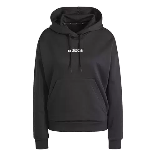 Adidas Essentials Linear Fleece Hoodie para mujer