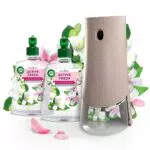 Air Wick Spray Automático Sin Aerosol, Ambientador Hogar Fragancia Flor de Jazmín