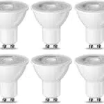 Amazon Basics Bombilla LED GU10 4.7W, equivalente a 50W, no regulable
