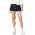 Amazon Essentials Pantalón Corto de Mezclilla Entallado para Mujer