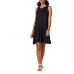 Amazon Essentials Vestido con Vuelo sin Mangas para Mujer