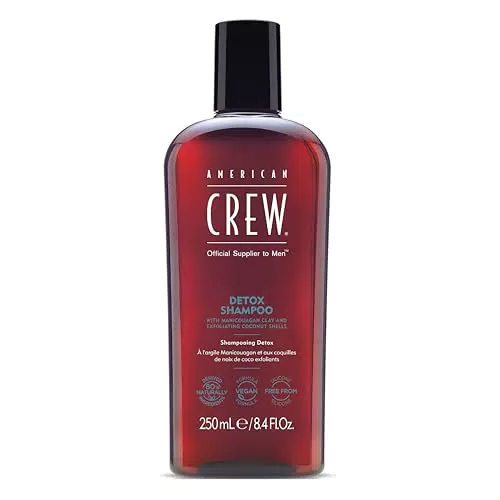 American Crew Detox Shampoo: Champú Vegano de Limpieza Profunda para Hombre