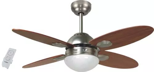 Bastilipo Ventilador de techo con control remoto, 60W y 105 cm de diámetro
