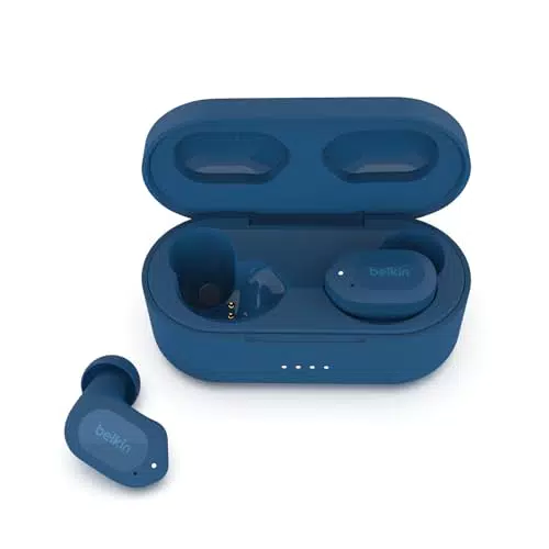 Belkin Auriculares True Wireless SOUNDFORM Play con ecualización y resistencias IPX5