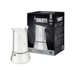 Cafetera Italiana Bialetti Venus de Inducción, Acero Inoxidable, 10 Tazas