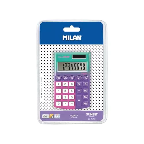 Calculadora Pocket Sunset 8 Dígitos