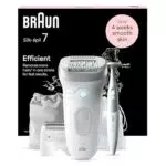 Braun Silk-épil 7 - Depiladora Eléctrica para una Eliminación del Vello Eficaz