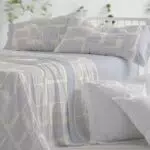 Burrito Blanco | Juego de sábanas de algodón modelo 630 para cama de 150-160 cm
