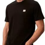 Calvin Klein Camiseta de Manga Corta Hombre Badge Jersey Classic de Algodón