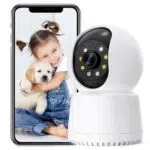 Cámara de Vigilancia WiFi Interior 360° HD 1080p con Detección de Movimiento y Audio Bidireccional
