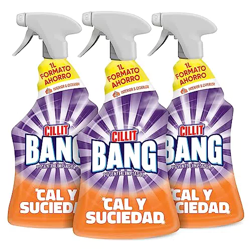 Cillit Bang Limpiador Potente para Baño y Cocina en Formato Spray 1 L