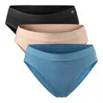 DANISH ENDURANCE Bragas Bikini de Bambú para Mujer, Elásticas y Cómodas