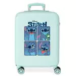 Disney Maleta de Cabina Rígida 38x55x20 cms con 4 Ruedas Dobles y Cierre de Combinación