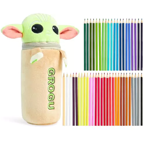 Disney Stitch Lápices de Colores para Niños - Estuche Escolar y Accesorios