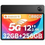 DOOGEE V Pad Tableta 12” 5G Android 15, Mediatek 7050, 256GB, 2.4K IPS, Face ID