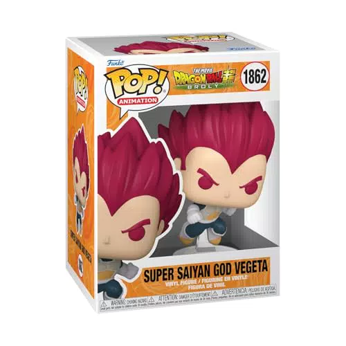 Funko Figura Vegeta Super Saiyan God - Coleccionable de Dragon Ball