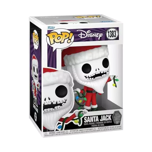 Funko POP! Santa Jack Skellington - The Nightmare Before Christmas - Figuras Coleccionables