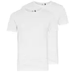 G-STAR Para Hombre Paquete De Dos Camisetas Base, Blanco