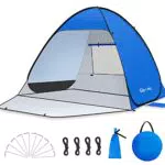 Glymnis Tienda de Playa Pop Up Automática con Protección UPF 50+