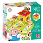 Goula Juego de Mesa Educativo Los 3 Cerditos para Niños a Partir de 2 Años