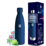 Grsta Botella de Agua Acero Inoxidable Aislante, a Prueba de Fugas, Ideal para Viajar