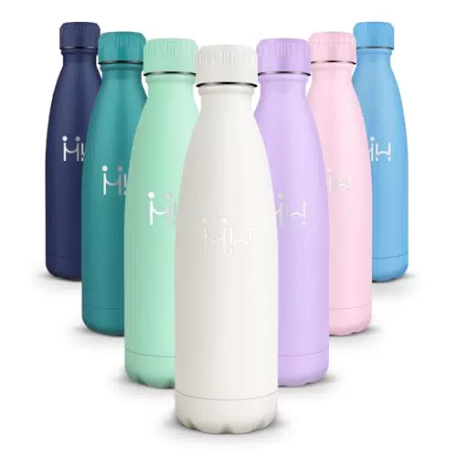HoneyHolly Botella Térmica 500ML de Acero Inoxidable con Doble Aislamiento