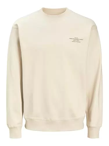 Jack & Jones Jprblachad Sudadera de algodón para hombre