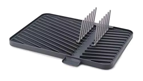 Joseph Joseph Escurreplatos Ajustable y Abatible con Bandeja Recogegotas